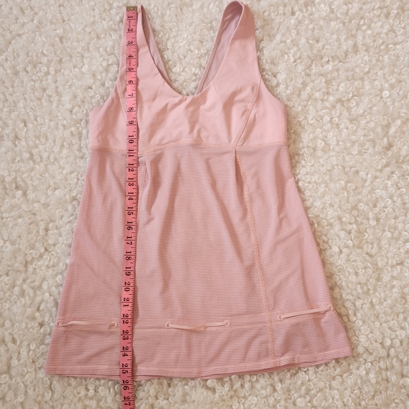 Lululemon Hustle & Bustle Tame Me Tank Top Pink Coral Peach Sz 6 Gorpcore Y2K - Picture 5 of 8